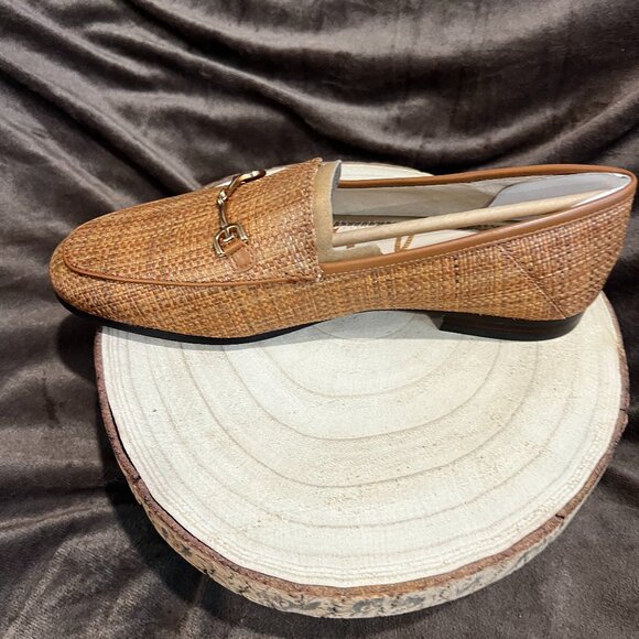 Sam Edelman Loraine Cuoio Weave Bit Loafer,  Size 7.5 - Picture 1 of 6